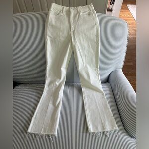 Mother hustler ankle fray size 26